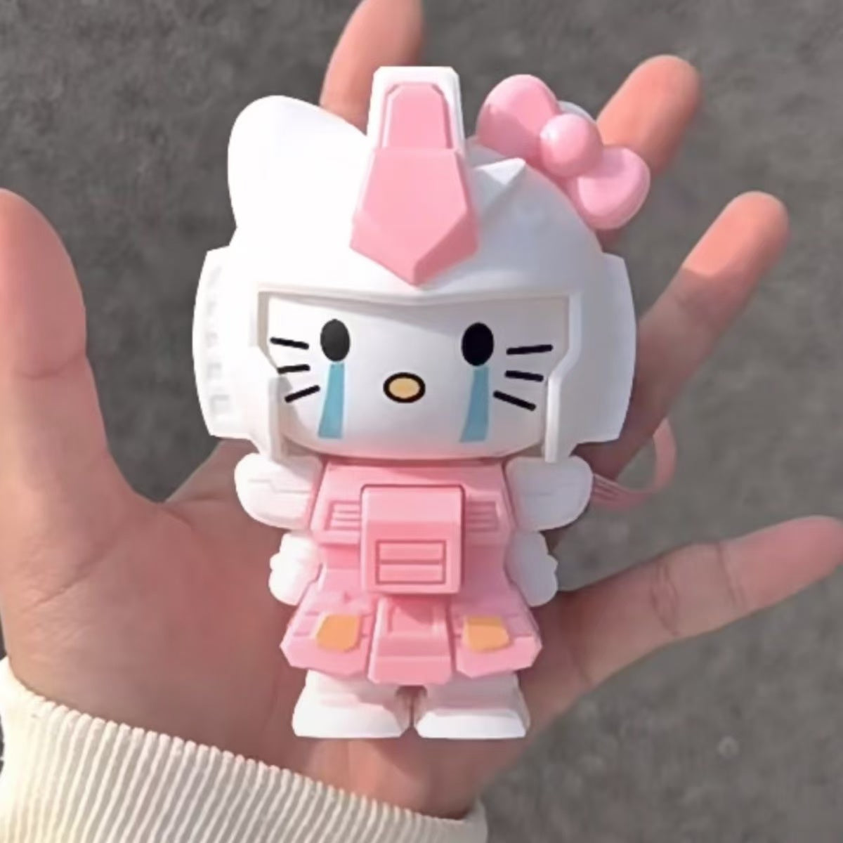 Funny Kitty Mecha Face-changing Toy