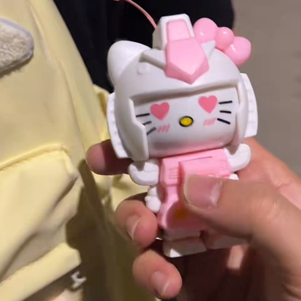 Funny Kitty Mecha Face-changing Toy