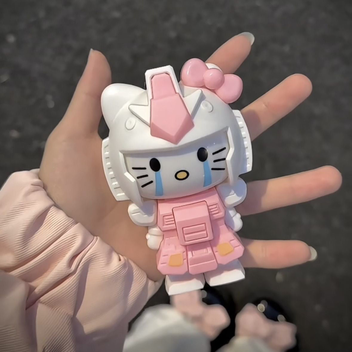 Funny Kitty Mecha Face-changing Toy